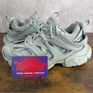 Balenciaga Wmns Track Sneaker Grey Size 5 US / 35 EU Women’s Designer Shoes Rare
